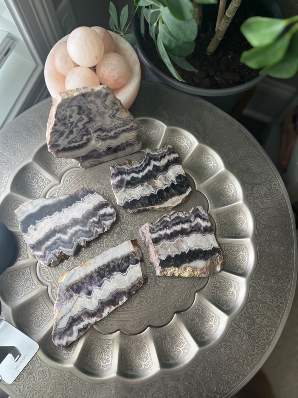 Chevron amethyst slab - Picture 10 of 12